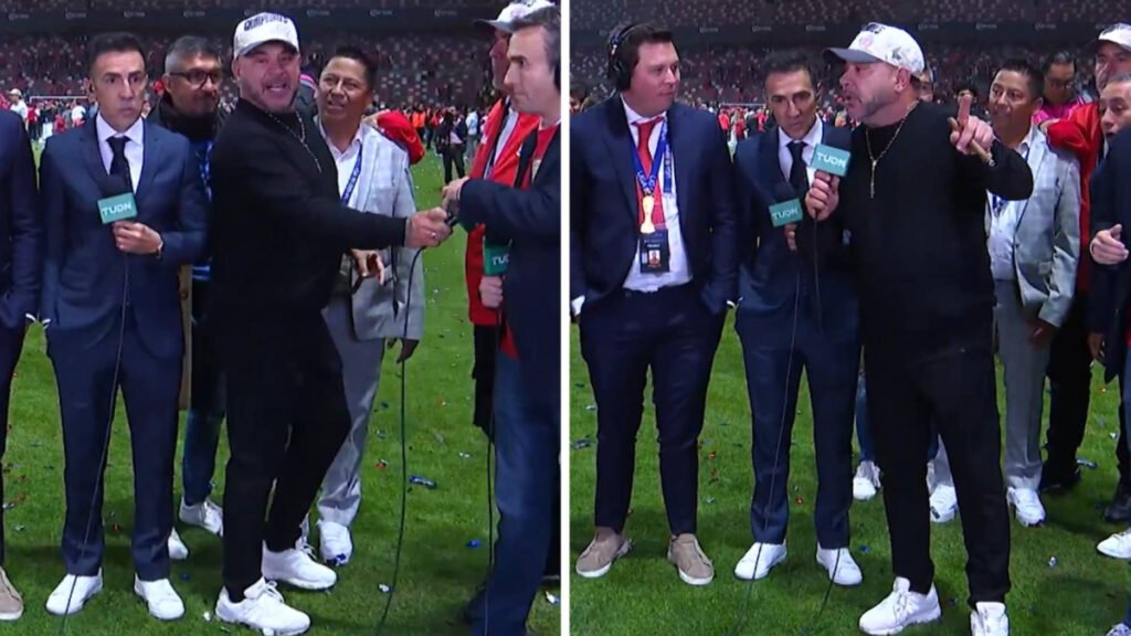 El intenso enfrentamiento del 'Turco' Mohamed con un periodista tras la victoria en la Liga MX: "¡La chinga tu madre!"