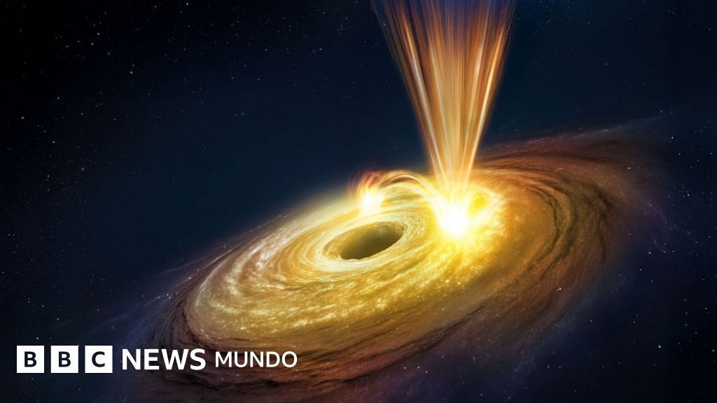 La primera observación de una explosión monumental de un agujero negro supermasivo de 30 millones de soles