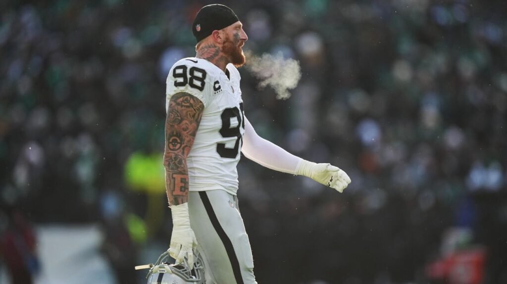 Raiders colocan al cazamariscales Crosby en la lista de lesionados