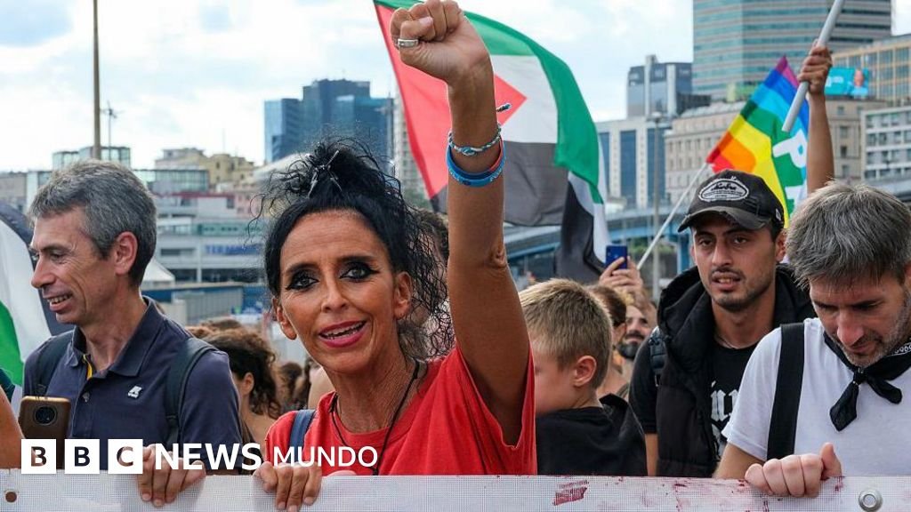 ¡Basta ya!: Imágenes impactantes de las masivas protestas en Italia contra los ataques de Israel en Gaza
