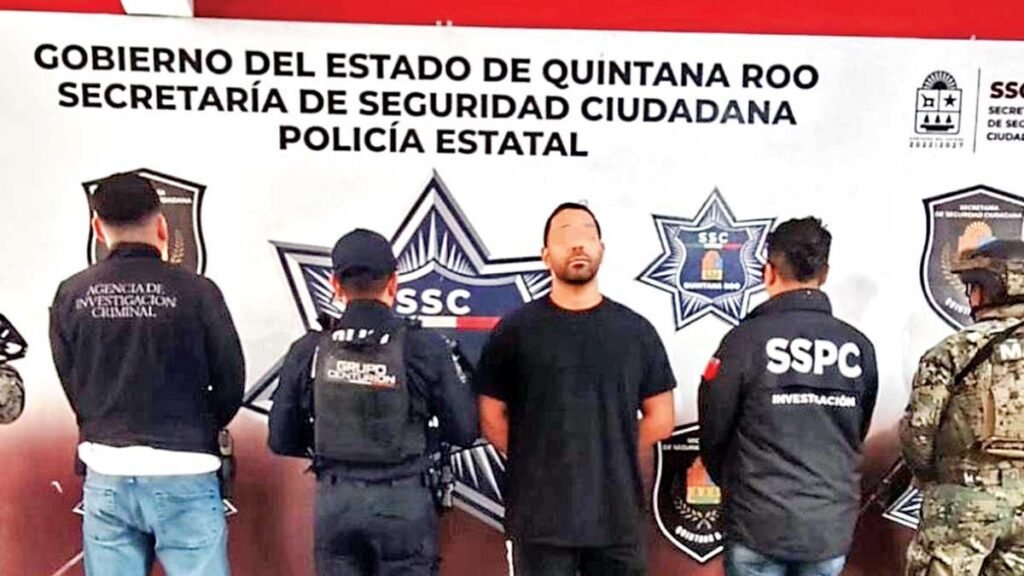 Cae un fugitivo de la justicia estadounidense; arrestado en Playa del Carmen