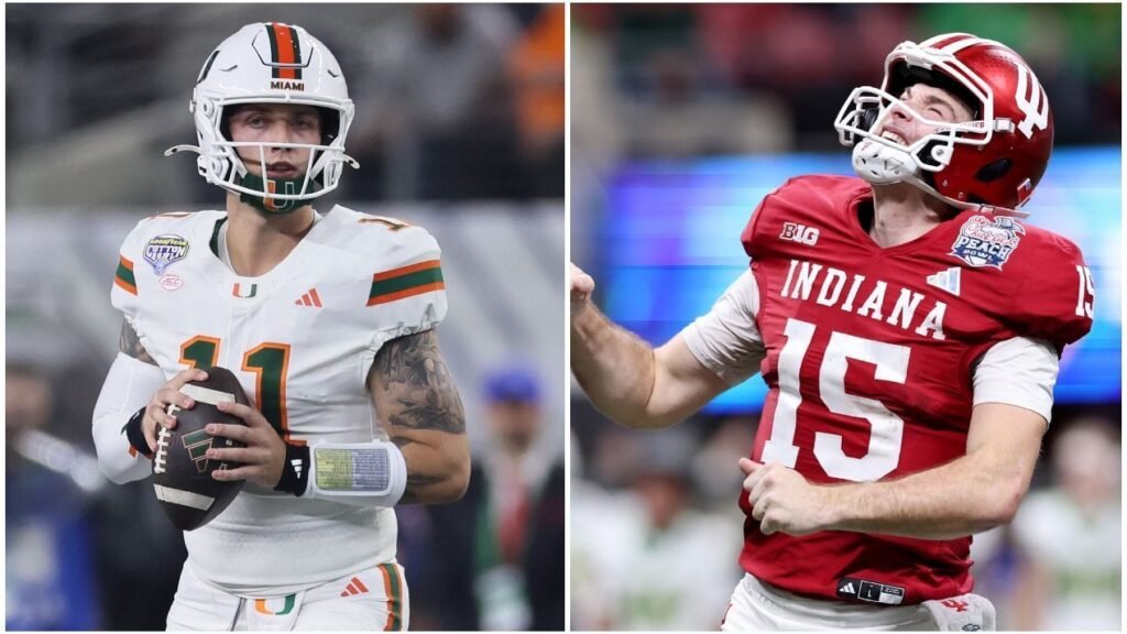 Claves del enfrentamiento Miami vs. Indiana en la final del College Football Playoff
