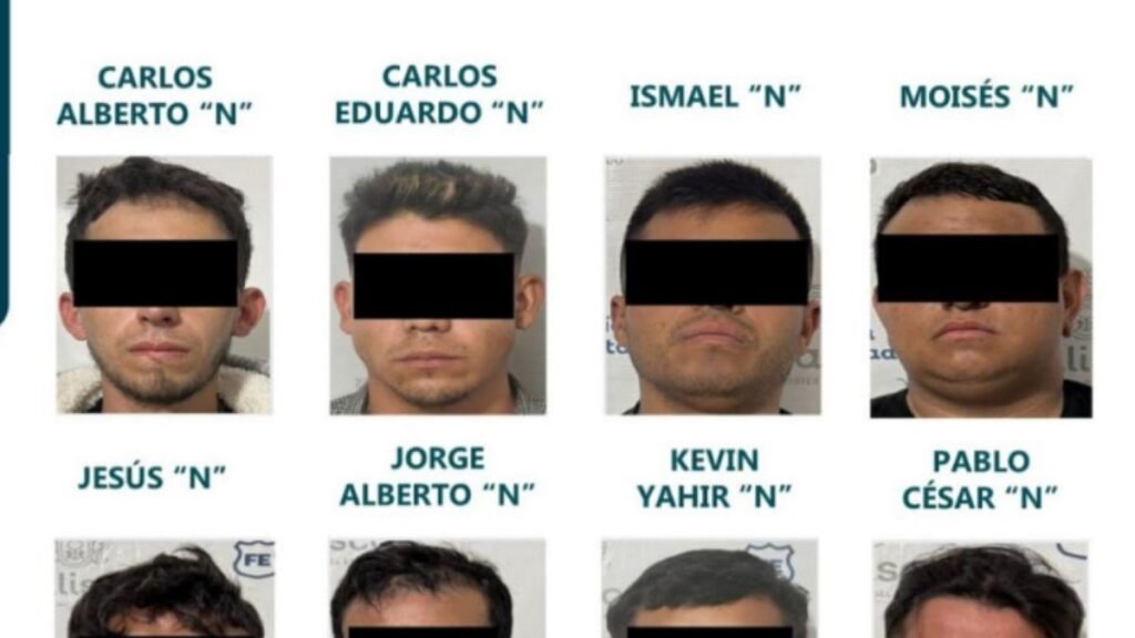 Detenidos 8 hombres por el robo de 2.5 millones de pesos en El Salto, Jalisco