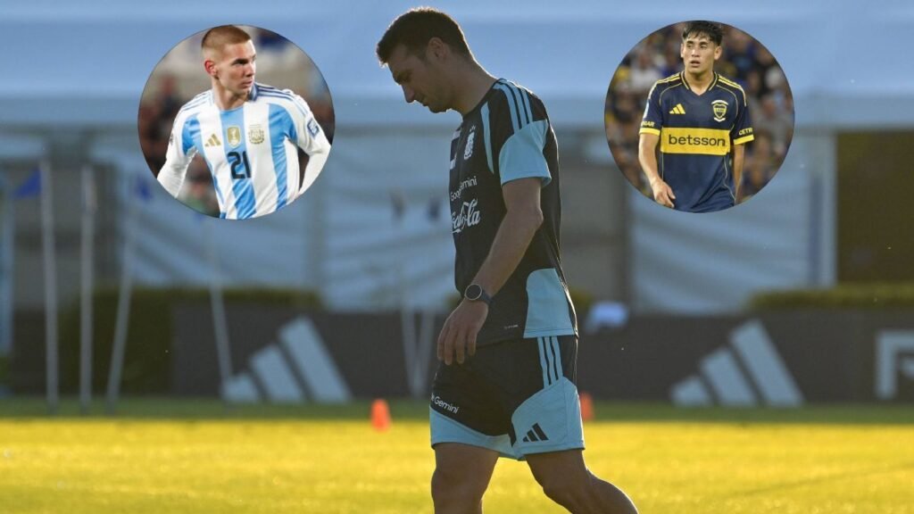 Scaloni y la razón detrás de su tardanza en convocar a Mastantuono