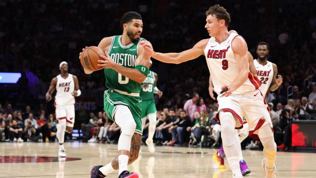 Los Celtics empatan el récord histórico de la franquicia frente a los Heat