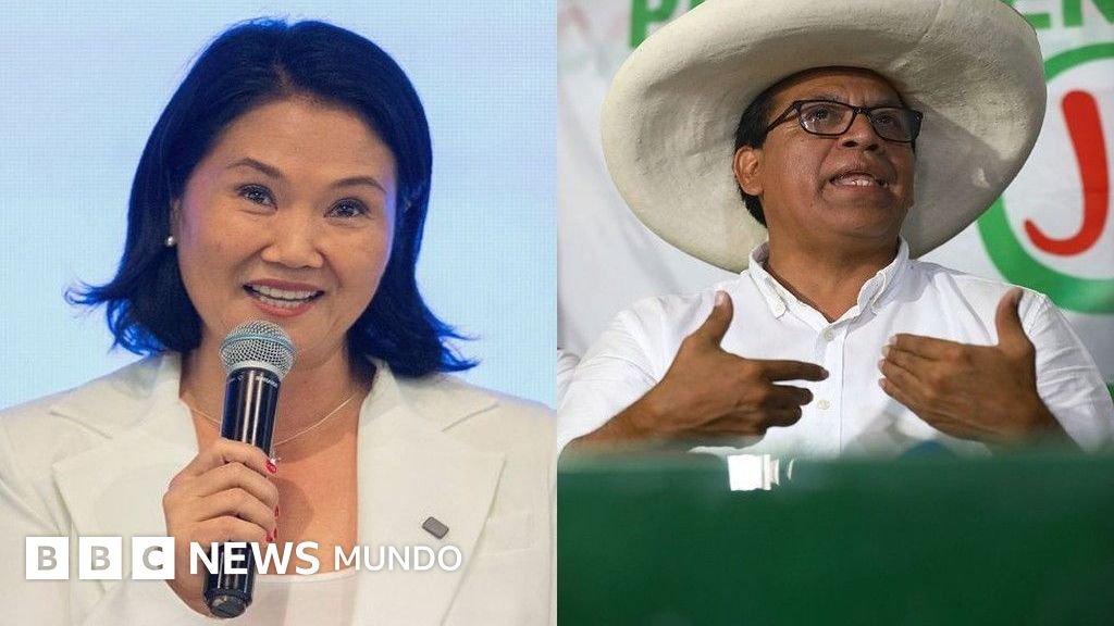 Roberto Sánchez, el candidato de izquierda, asciende al segundo puesto en el conteo electoral en Perú y se perfila como adversario de Keiko Fujimori en la segunda vuelta.