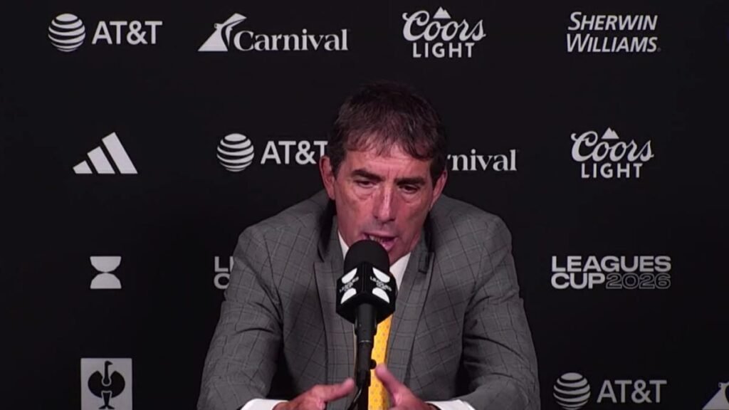 Guillermo Almada solicita "humildad" al América tras su dominio en la Leagues Cup