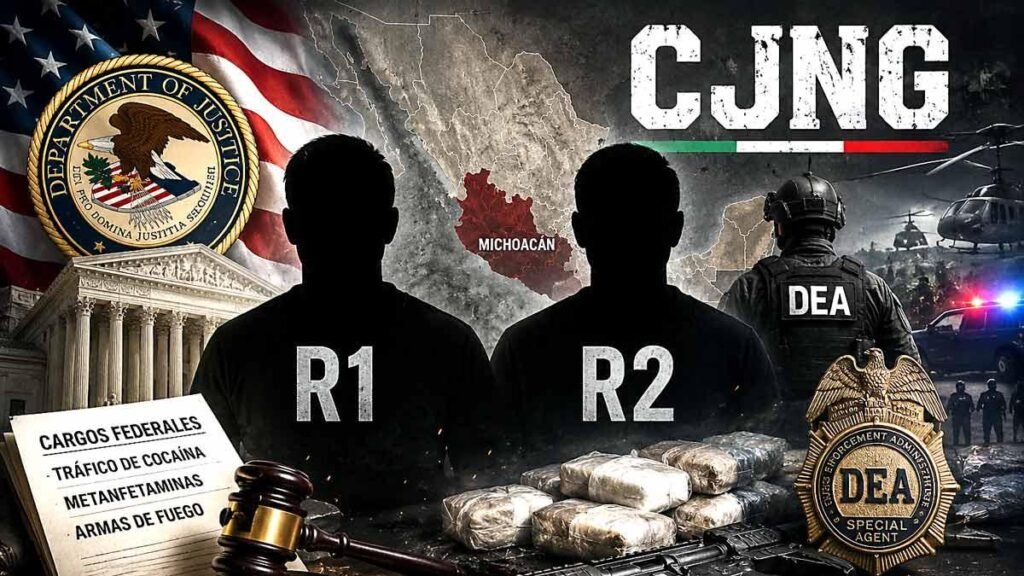 La UE acusa al R1 y R2, colaboradores del CJNG