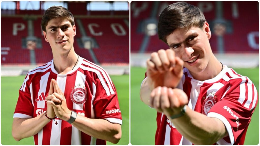 ¡'La Hormiga' hace su debut en Grecia en versión anime! El Olympiacos FC presenta a Armando González