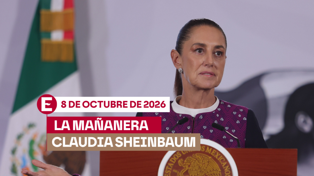 La 'Mañanera' de Sheinbaum EN VIVO: Lo más destacado de la conferencia del 8 de octubre de 2026