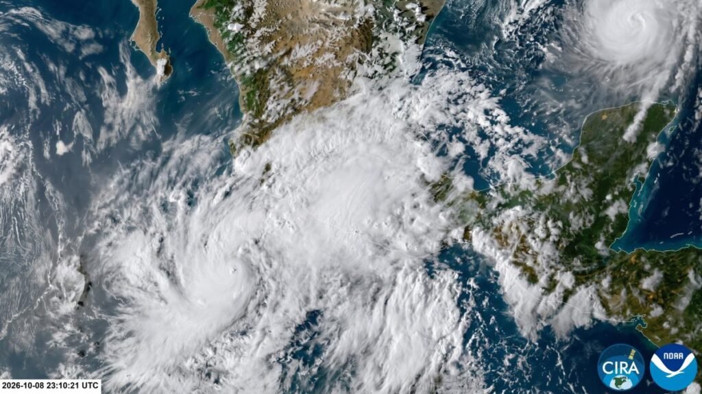 Simón y Rachel harán su aparición en las costas nacionales este fin de semana; se declara alerta en Jalisco, Colima y BC.